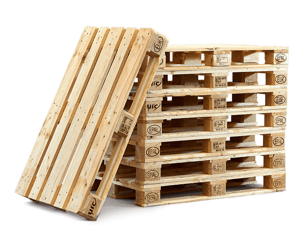 Wooden pallet or wooden pallet